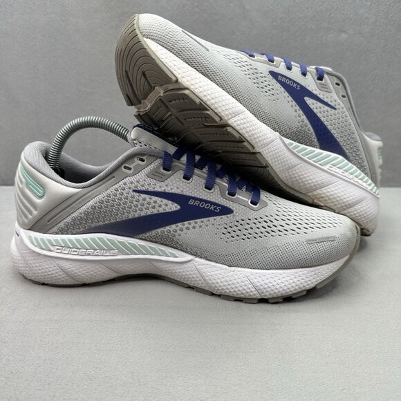 Womens Size 10 (D) Brooks Adrenaline GTS 22 Shoes Gray Running Sneakers WIDE - Picture 5 of 9